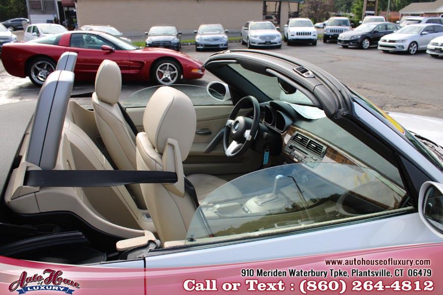 2008 BMW Z4 2dr Roadster 3.0i, available for sale in Plantsville, Connecticut | Auto House of Luxury. Plantsville, Connecticut 2008 BMW Z4 2dr Roadster 3.0i, available for sale in Plantsville, Connecticut | Auto House of Luxury. Plantsville, Connecticut