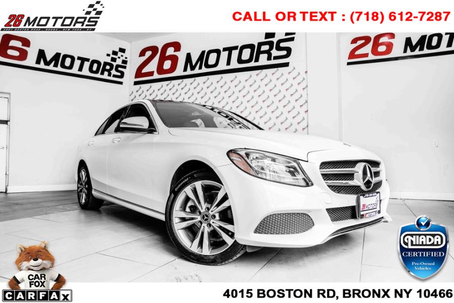 Used Mercedes-Benz C-Class C 300 4MATIC Sedan 2018 | 26 Motors Corp. Bronx, New York Used Mercedes-Benz C-Class C 300 4MATIC Sedan 2018 | 26 Motors Corp. Bronx, New York