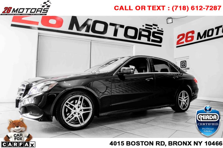 Used Mercedes-Benz E-Class 4dr Sdn E 350 Sport 4MATIC 2015 | 26 Motors Corp. Bronx, New York Used Mercedes-Benz E-Class 4dr Sdn E 350 Sport 4MATIC 2015 | 26 Motors Corp. Bronx, New York
