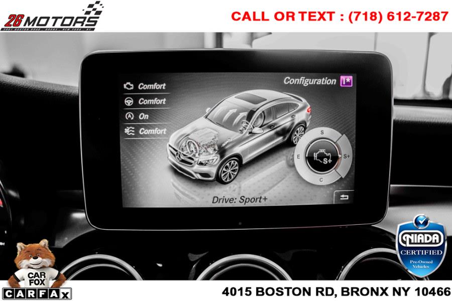 Used Mercedes-Benz GLC GLC 300 4MATIC Coupe 2018 | 26 Motors Corp. Bronx, New York Used Mercedes-Benz GLC GLC 300 4MATIC Coupe 2018 | 26 Motors Corp. Bronx, New York