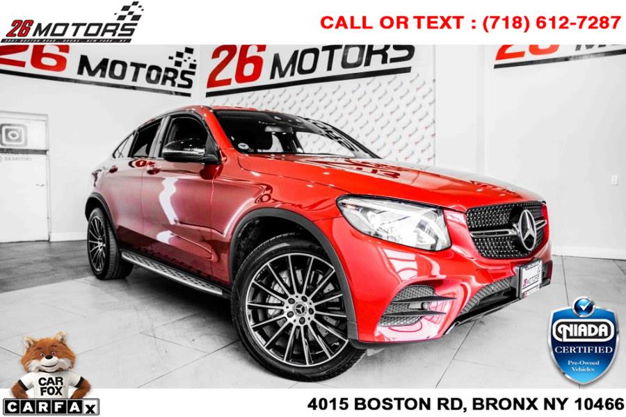 Used Mercedes-Benz GLC GLC 300 4MATIC Coupe 2018 | 26 Motors Corp. Bronx, New York Used Mercedes-Benz GLC GLC 300 4MATIC Coupe 2018 | 26 Motors Corp. Bronx, New York
