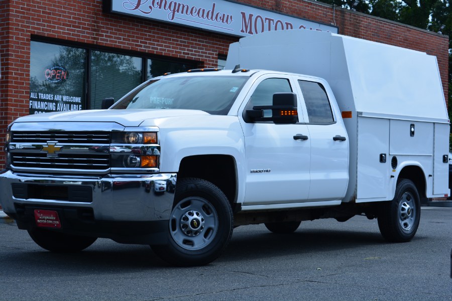 Used Chevrolet Silverado 2500HD 4WD Double Cab 158.1" Work Truck 2015 | Longmeadow Motor Cars. ENFIELD, Connecticut