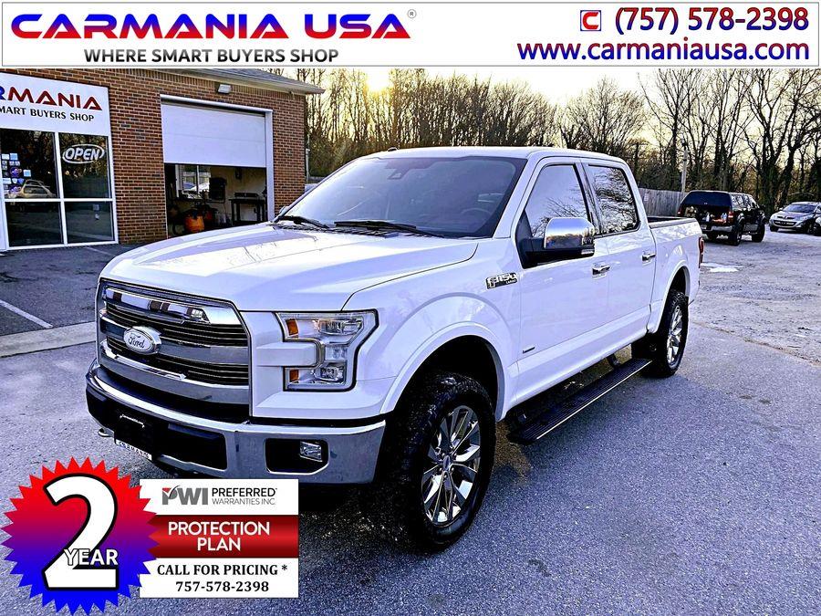 Used Ford F150 Supercrew Cab Lariat Pickup 4D 6 1/2 ft 2016 | Carmania USA. Chesapeake, Virginia Used Ford F150 Supercrew Cab Lariat Pickup 4D 6 1/2 ft 2016 | Carmania USA. Chesapeake, Virginia