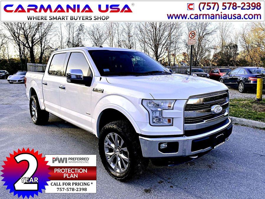 Used Ford F150 Supercrew Cab Lariat Pickup 4D 6 1/2 ft 2016 | Carmania USA. Chesapeake, Virginia Used Ford F150 Supercrew Cab Lariat Pickup 4D 6 1/2 ft 2016 | Carmania USA. Chesapeake, Virginia