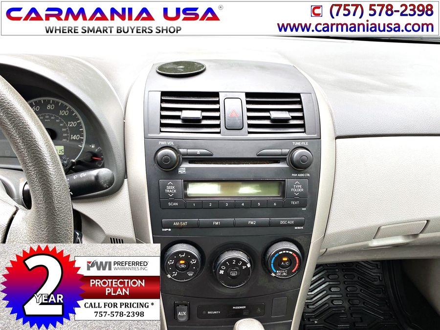 Used Toyota Corolla LE Sedan 4D 2009 | Carmania USA. Chesapeake, Virginia Used Toyota Corolla LE Sedan 4D 2009 | Carmania USA. Chesapeake, Virginia