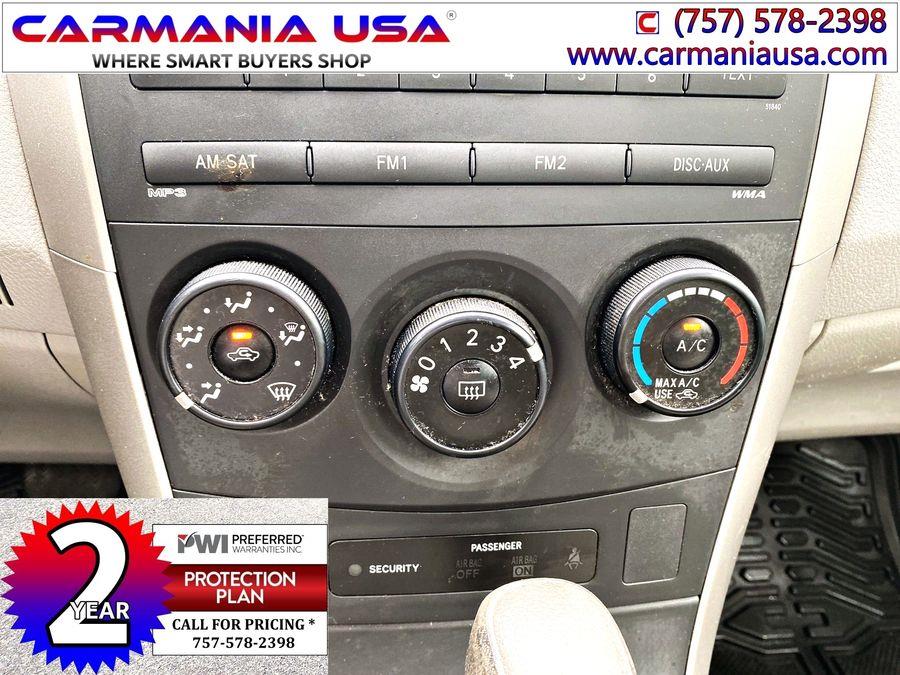 Used Toyota Corolla LE Sedan 4D 2009 | Carmania USA. Chesapeake, Virginia Used Toyota Corolla LE Sedan 4D 2009 | Carmania USA. Chesapeake, Virginia