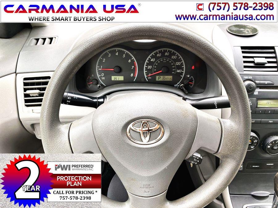Used Toyota Corolla LE Sedan 4D 2009 | Carmania USA. Chesapeake, Virginia Used Toyota Corolla LE Sedan 4D 2009 | Carmania USA. Chesapeake, Virginia