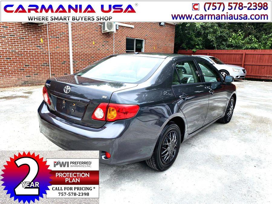 Used Toyota Corolla LE Sedan 4D 2009 | Carmania USA. Chesapeake, Virginia Used Toyota Corolla LE Sedan 4D 2009 | Carmania USA. Chesapeake, Virginia