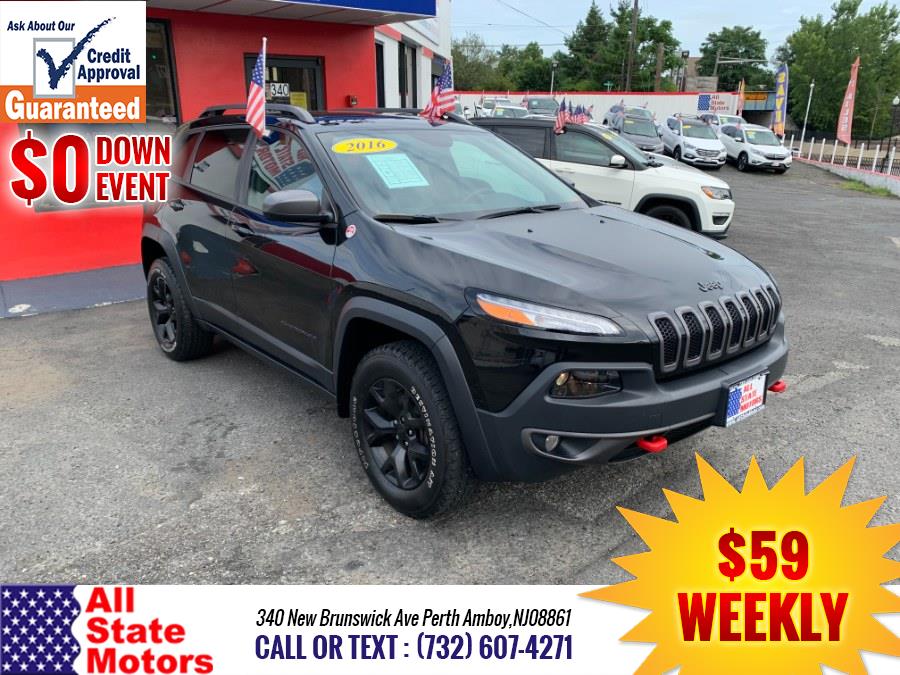 2016 Jeep Cherokee 4WD 4dr Trailhawk, available for sale in Perth Amboy, New Jersey | All State Motor Inc. Perth Amboy, New Jersey 2016 Jeep Cherokee 4WD 4dr Trailhawk, available for sale in Perth Amboy, New Jersey | All State Motor Inc. Perth Amboy, New Jersey