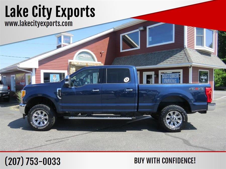 Used Ford F-250 Super Duty XLT 4x4 4dr Crew Cab 6.8 ft. SB Pickup 2017 | Lake City Exports Inc. Auburn, Maine Used Ford F-250 Super Duty XLT 4x4 4dr Crew Cab 6.8 ft. SB Pickup 2017 | Lake City Exports Inc. Auburn, Maine