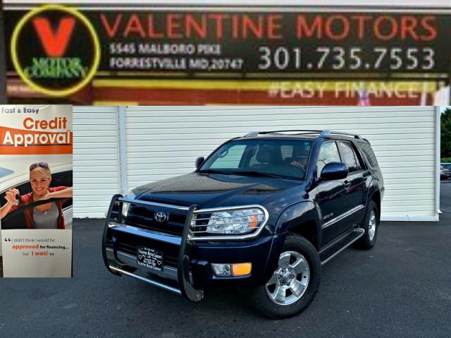 2003 Toyota 4runner Limited, available for sale in Forestville, Maryland | Valentine Motor Company. Forestville, Maryland 2003 Toyota 4runner Limited, available for sale in Forestville, Maryland | Valentine Motor Company. Forestville, Maryland