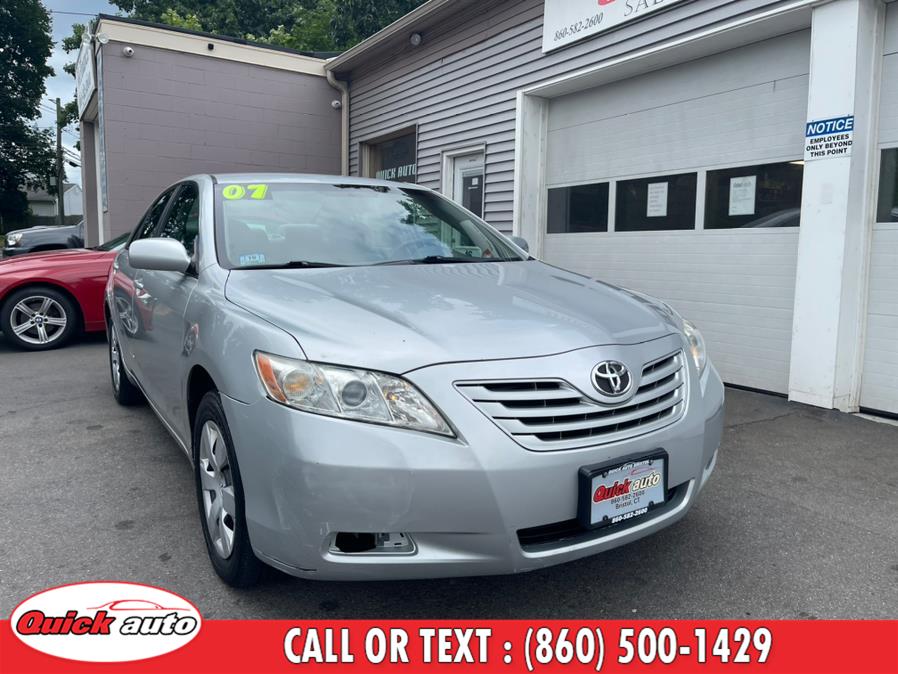 Used Toyota Camry 4dr Sdn I4 Auto LE (Natl) 2007 | Quick Auto LLC. Bristol, Connecticut Used Toyota Camry 4dr Sdn I4 Auto LE (Natl) 2007 | Quick Auto LLC. Bristol, Connecticut