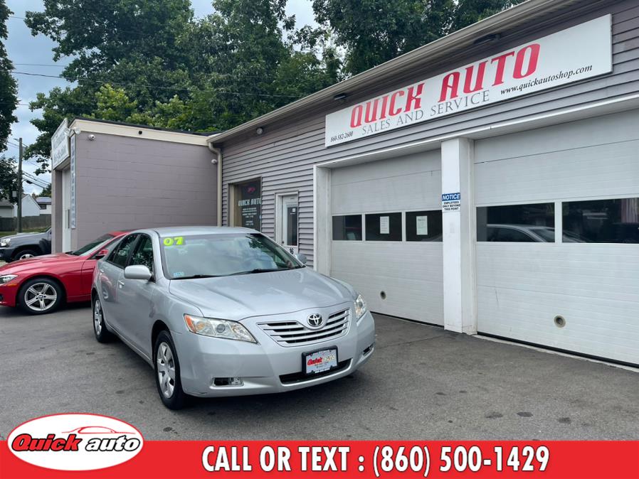 Used Toyota Camry 4dr Sdn I4 Auto LE (Natl) 2007 | Quick Auto LLC. Bristol, Connecticut Used Toyota Camry 4dr Sdn I4 Auto LE (Natl) 2007 | Quick Auto LLC. Bristol, Connecticut