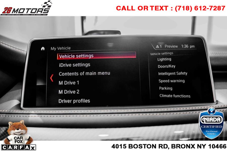 Used BMW X5 M Sports Activity Vehicle 2018 | 26 Motors Corp. Bronx, New York Used BMW X5 M Sports Activity Vehicle 2018 | 26 Motors Corp. Bronx, New York