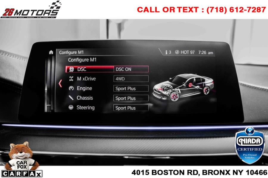 Used BMW M5 Sedan 2018 | 26 Motors Corp. Bronx, New York Used BMW M5 Sedan 2018 | 26 Motors Corp. Bronx, New York