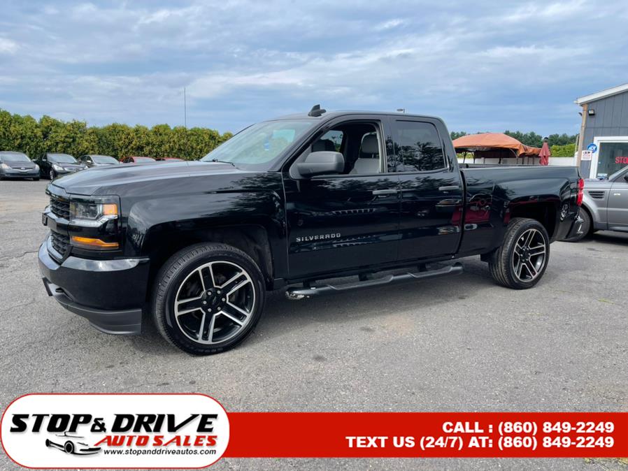 2017 Chevrolet Silverado 1500 4WD Double Cab 143.5" Custom, available for sale in East Windsor, Connecticut | Stop & Drive Auto Sales. East Windsor, Connecticut 2017 Chevrolet Silverado 1500 4WD Double Cab 143.5" Custom, available for sale in East Windsor, Connecticut | Stop & Drive Auto Sales. East Windsor, Connecticut