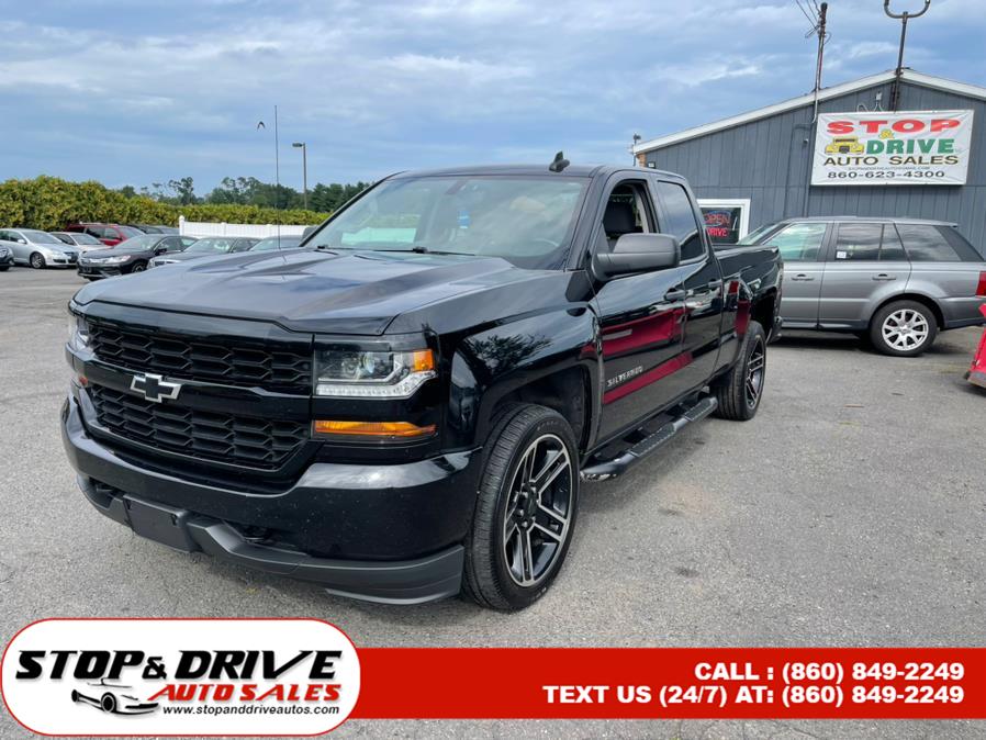 2017 Chevrolet Silverado 1500 4WD Double Cab 143.5" Custom, available for sale in East Windsor, Connecticut | Stop & Drive Auto Sales. East Windsor, Connecticut 2017 Chevrolet Silverado 1500 4WD Double Cab 143.5" Custom, available for sale in East Windsor, Connecticut | Stop & Drive Auto Sales. East Windsor, Connecticut