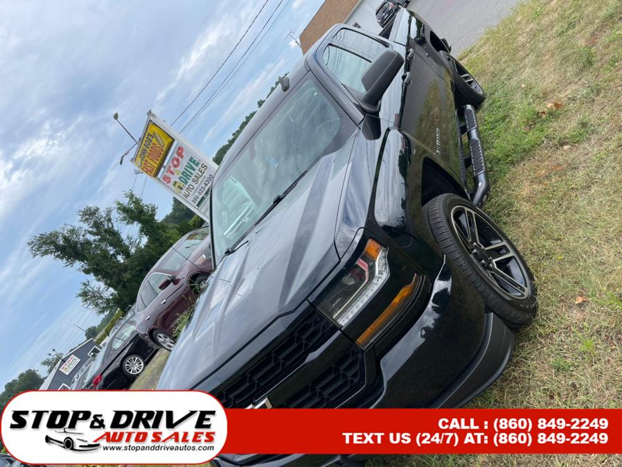2017 Chevrolet Silverado 1500 4WD Double Cab 143.5" Custom, available for sale in East Windsor, Connecticut | Stop & Drive Auto Sales. East Windsor, Connecticut 2017 Chevrolet Silverado 1500 4WD Double Cab 143.5" Custom, available for sale in East Windsor, Connecticut | Stop & Drive Auto Sales. East Windsor, Connecticut