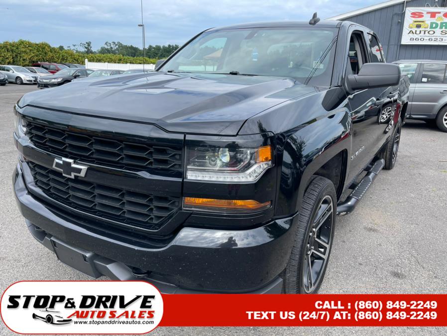 2017 Chevrolet Silverado 1500 4WD Double Cab 143.5" Custom, available for sale in East Windsor, Connecticut | Stop & Drive Auto Sales. East Windsor, Connecticut 2017 Chevrolet Silverado 1500 4WD Double Cab 143.5" Custom, available for sale in East Windsor, Connecticut | Stop & Drive Auto Sales. East Windsor, Connecticut