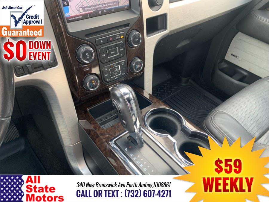 2014 Ford F-150 4WD SuperCrew 145" Platinum, available for sale in Perth Amboy, New Jersey | All State Motor Inc. Perth Amboy, New Jersey 2014 Ford F-150 4WD SuperCrew 145" Platinum, available for sale in Perth Amboy, New Jersey | All State Motor Inc. Perth Amboy, New Jersey