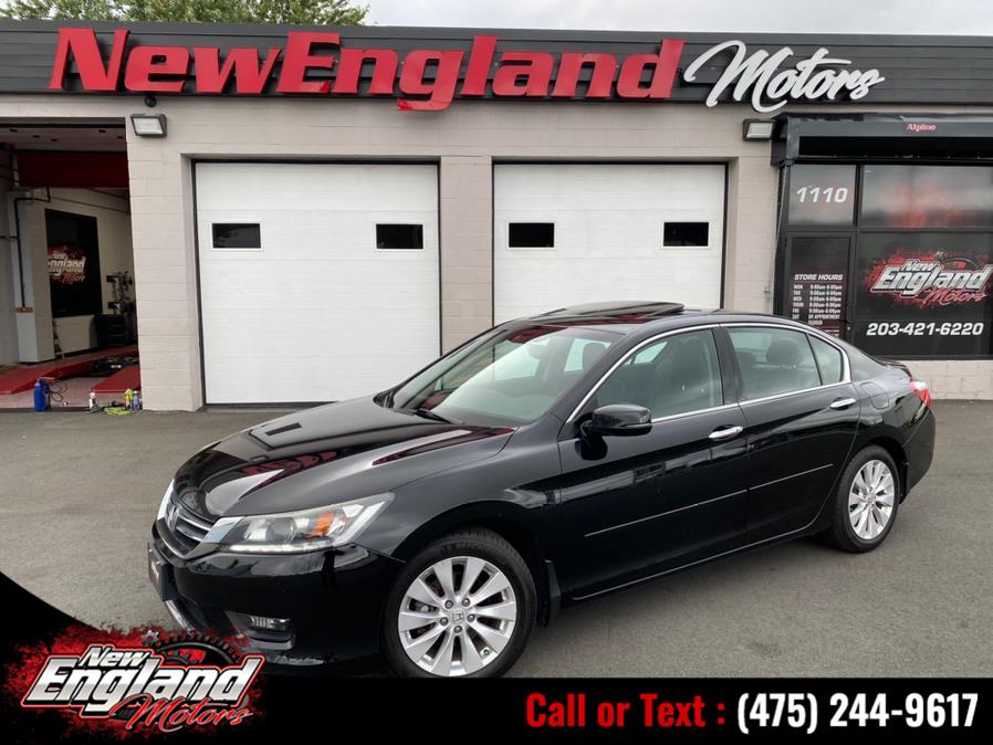 2014 Honda Accord Sedan 4dr V6 Auto EX-L w/Navi, available for sale in Hamden, Connecticut | New England Motors LLC. Hamden, Connecticut