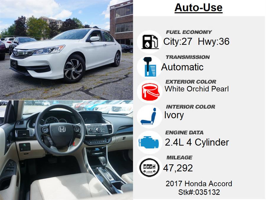Used Honda Accord LX 2017 | Autouse. Andover, Massachusetts Used Honda Accord LX 2017 | Autouse. Andover, Massachusetts