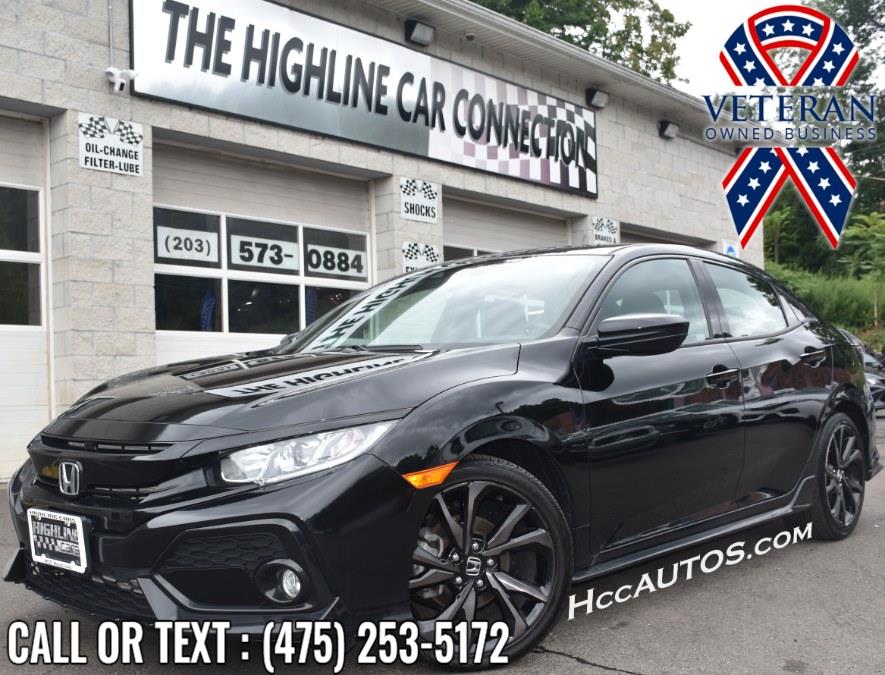 Used Honda Civic Hatchback Sport CVT 2019 | Highline Car Connection. Waterbury, Connecticut Used Honda Civic Hatchback Sport CVT 2019 | Highline Car Connection. Waterbury, Connecticut