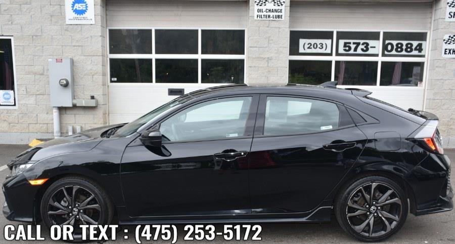 Used Honda Civic Hatchback Sport CVT 2019 | Highline Car Connection. Waterbury, Connecticut Used Honda Civic Hatchback Sport CVT 2019 | Highline Car Connection. Waterbury, Connecticut