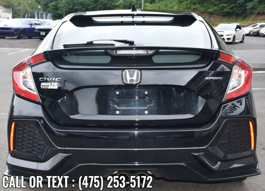Used Honda Civic Hatchback Sport CVT 2019 | Highline Car Connection. Waterbury, Connecticut Used Honda Civic Hatchback Sport CVT 2019 | Highline Car Connection. Waterbury, Connecticut