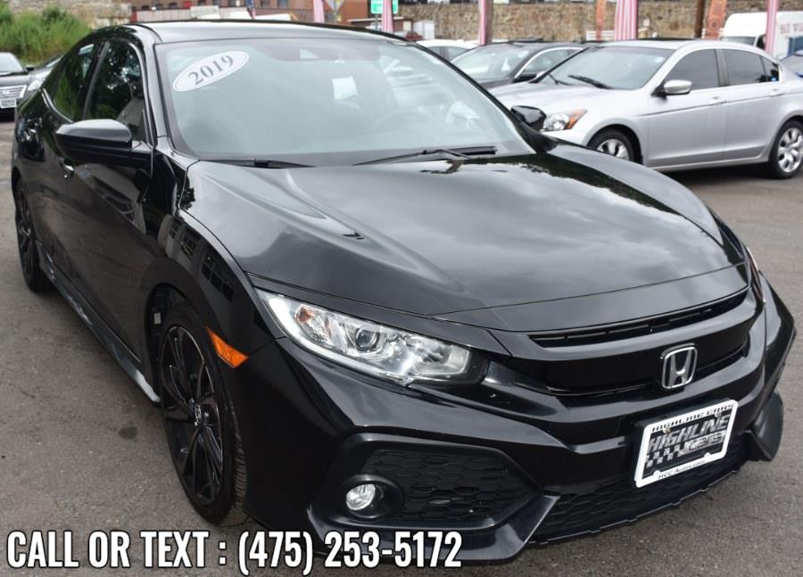 Used Honda Civic Hatchback Sport CVT 2019 | Highline Car Connection. Waterbury, Connecticut Used Honda Civic Hatchback Sport CVT 2019 | Highline Car Connection. Waterbury, Connecticut