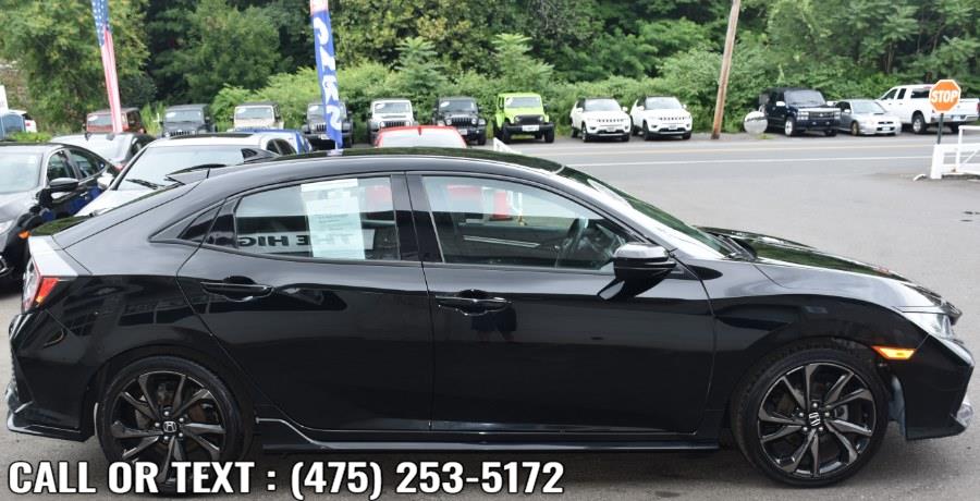Used Honda Civic Hatchback Sport CVT 2019 | Highline Car Connection. Waterbury, Connecticut Used Honda Civic Hatchback Sport CVT 2019 | Highline Car Connection. Waterbury, Connecticut