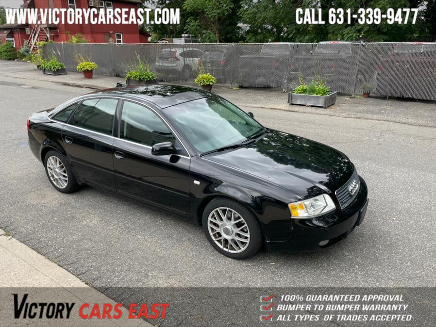 Used Audi A6 4dr Sdn 2.7T quattro Manual 2004 | Victory Cars East LLC. Huntington, New York Used Audi A6 4dr Sdn 2.7T quattro Manual 2004 | Victory Cars East LLC. Huntington, New York