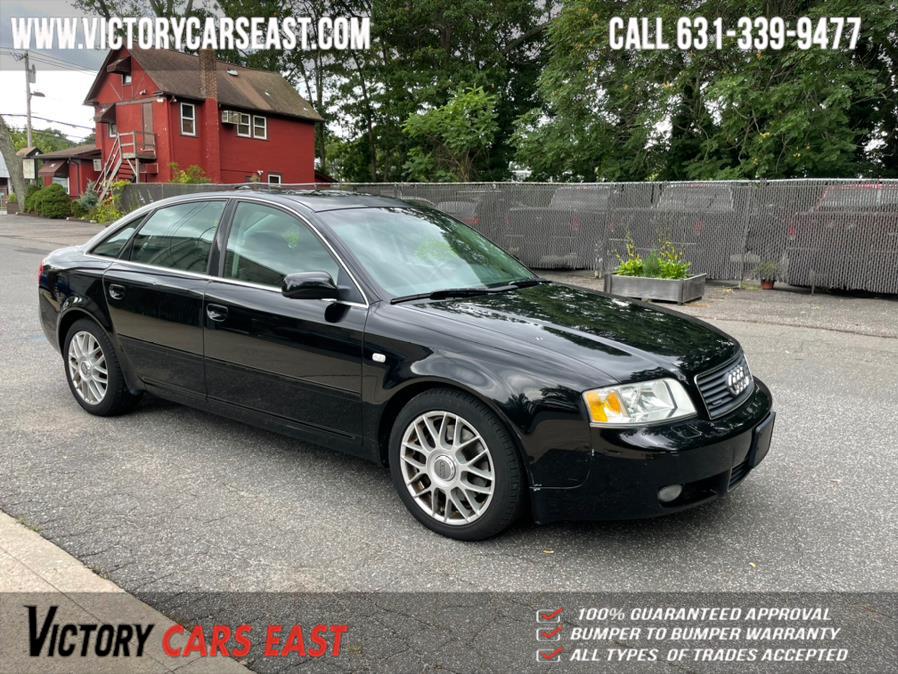 Used Audi A6 4dr Sdn 2.7T quattro Manual 2004 | Victory Cars East LLC. Huntington, New York Used Audi A6 4dr Sdn 2.7T quattro Manual 2004 | Victory Cars East LLC. Huntington, New York