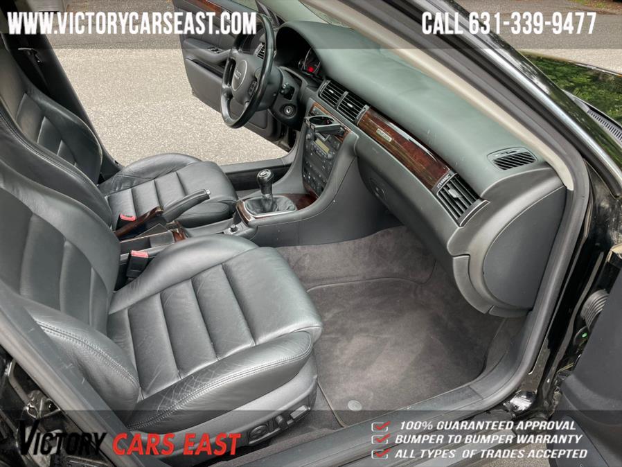 Used Audi A6 4dr Sdn 2.7T quattro Manual 2004 | Victory Cars East LLC. Huntington, New York Used Audi A6 4dr Sdn 2.7T quattro Manual 2004 | Victory Cars East LLC. Huntington, New York