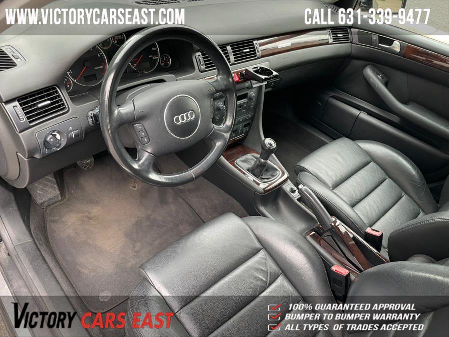 Used Audi A6 4dr Sdn 2.7T quattro Manual 2004 | Victory Cars East LLC. Huntington, New York Used Audi A6 4dr Sdn 2.7T quattro Manual 2004 | Victory Cars East LLC. Huntington, New York