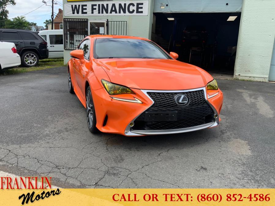 2015 Lexus RC 350 2dr Cpe AWD, available for sale in Hartford, Connecticut | Franklin Motors Auto Sales LLC. Hartford, Connecticut