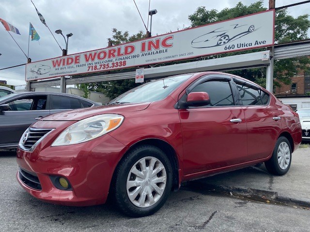 2014 Nissan Versa 4dr Sdn CVT 1.6 SV, available for sale in Brooklyn, New York | Wide World Inc. Brooklyn, New York