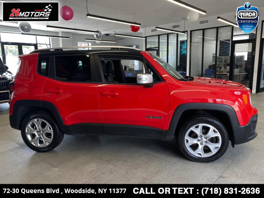 Used Jeep Renegade 4WD 4dr Limited 2016 | 26 Motors Queens. Woodside, New York Used Jeep Renegade 4WD 4dr Limited 2016 | 26 Motors Queens. Woodside, New York