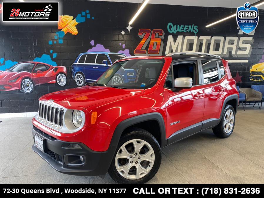 Used Jeep Renegade 4WD 4dr Limited 2016 | 26 Motors Queens. Woodside, New York Used Jeep Renegade 4WD 4dr Limited 2016 | 26 Motors Queens. Woodside, New York
