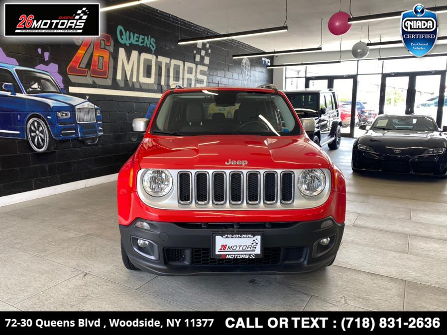 Used Jeep Renegade 4WD 4dr Limited 2016 | 26 Motors Queens. Woodside, New York Used Jeep Renegade 4WD 4dr Limited 2016 | 26 Motors Queens. Woodside, New York