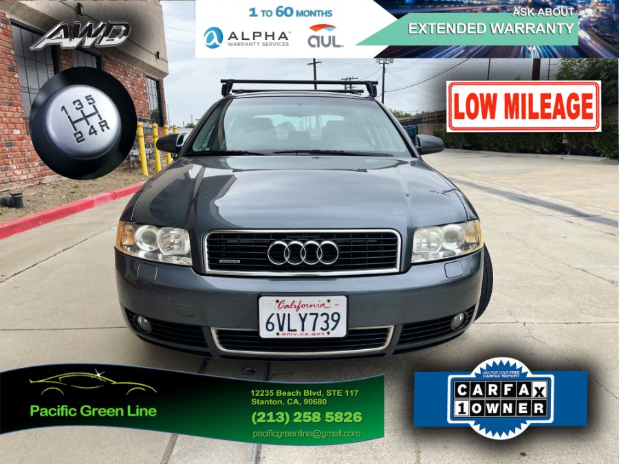 2003 Audi A4 4dr Sdn 1.8T quattro AWD Man, available for sale in Lake Forest, California | Pacific Green Line. Lake Forest, California 2003 Audi A4 4dr Sdn 1.8T quattro AWD Man, available for sale in Lake Forest, California | Pacific Green Line. Lake Forest, California