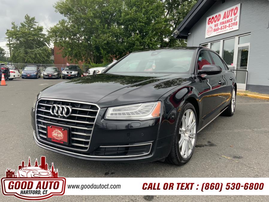 2015 Audi A8 L 4dr Sdn 4.0T, available for sale in Hartford, Connecticut | Good Auto LLC. Hartford, Connecticut