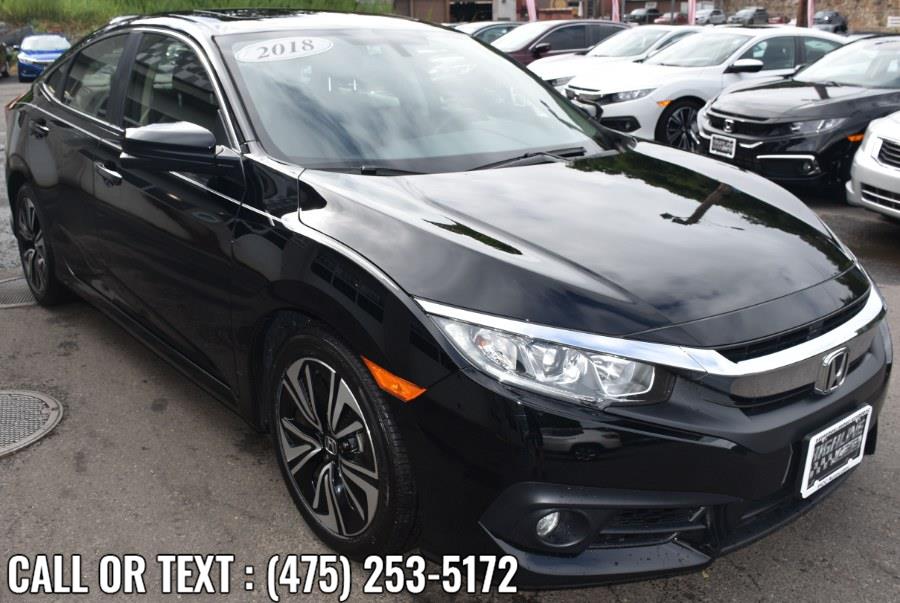 Used Honda Civic Sedan EX-L CVT 2018 | Highline Car Connection. Waterbury, Connecticut Used Honda Civic Sedan EX-L CVT 2018 | Highline Car Connection. Waterbury, Connecticut