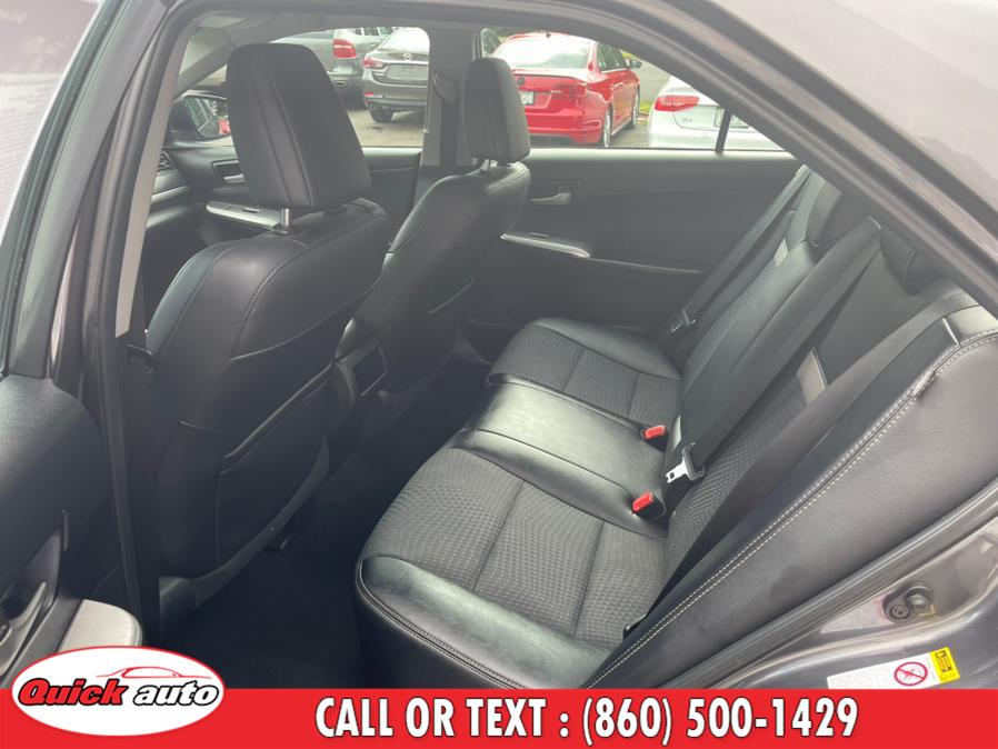 Used Toyota Camry 2014.5 4dr Sdn I4 Auto SE (Natl) 2014 | Quick Auto LLC. Bristol, Connecticut Used Toyota Camry 2014.5 4dr Sdn I4 Auto SE (Natl) 2014 | Quick Auto LLC. Bristol, Connecticut
