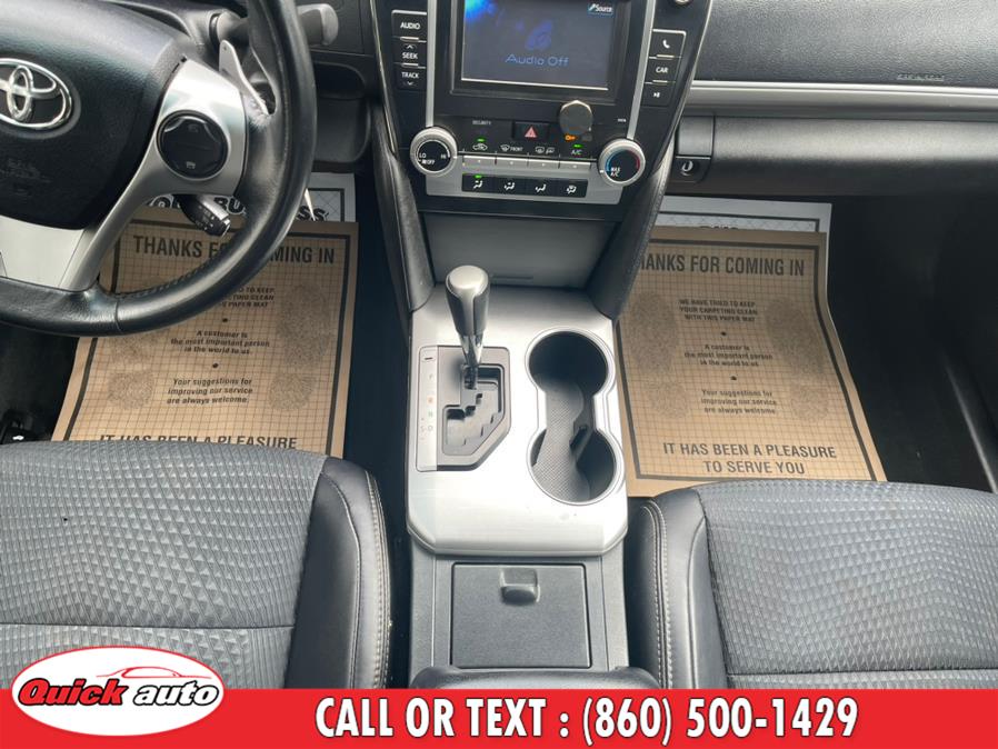 Used Toyota Camry 2014.5 4dr Sdn I4 Auto SE (Natl) 2014 | Quick Auto LLC. Bristol, Connecticut Used Toyota Camry 2014.5 4dr Sdn I4 Auto SE (Natl) 2014 | Quick Auto LLC. Bristol, Connecticut