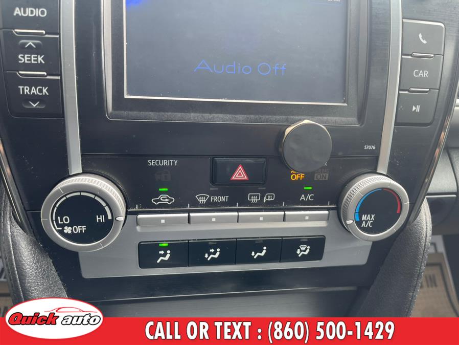 Used Toyota Camry 2014.5 4dr Sdn I4 Auto SE (Natl) 2014 | Quick Auto LLC. Bristol, Connecticut Used Toyota Camry 2014.5 4dr Sdn I4 Auto SE (Natl) 2014 | Quick Auto LLC. Bristol, Connecticut