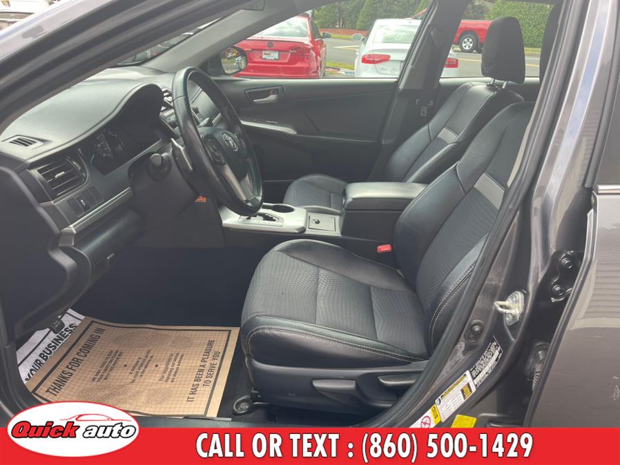 Used Toyota Camry 2014.5 4dr Sdn I4 Auto SE (Natl) 2014 | Quick Auto LLC. Bristol, Connecticut Used Toyota Camry 2014.5 4dr Sdn I4 Auto SE (Natl) 2014 | Quick Auto LLC. Bristol, Connecticut