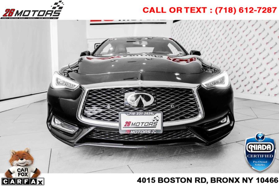 Used INFINITI Q60 RED SPORT 400 AWD 2018 | 26 Motors Corp. Bronx, New York Used INFINITI Q60 RED SPORT 400 AWD 2018 | 26 Motors Corp. Bronx, New York