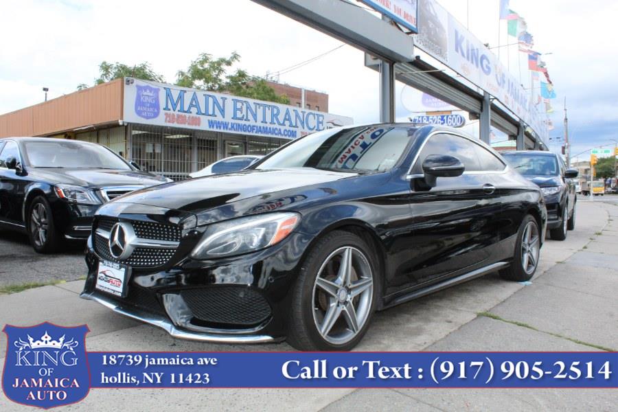 2017 Mercedes-Benz C-Class C 300 4MATIC Coupe, available for sale in Hollis, New York | King of Jamaica Auto Inc. Hollis, New York 2017 Mercedes-Benz C-Class C 300 4MATIC Coupe, available for sale in Hollis, New York | King of Jamaica Auto Inc. Hollis, New York