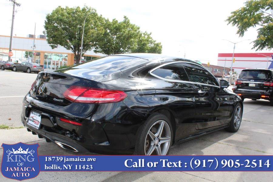 2017 Mercedes-Benz C-Class C 300 4MATIC Coupe, available for sale in Hollis, New York | King of Jamaica Auto Inc. Hollis, New York 2017 Mercedes-Benz C-Class C 300 4MATIC Coupe, available for sale in Hollis, New York | King of Jamaica Auto Inc. Hollis, New York